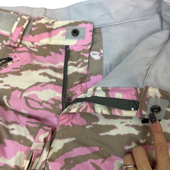 Turbine Performance Boardwear Snowboarding Pants Women's S Pink Khaki Camo - Picture 12 of 16